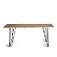 Vicenza Dining Table - Solid Acacia Wood - 6 Seater - Sizes Available