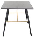Barcelona Dining Table - 4 Seater - 120cm - Black