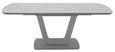 Lazzaro Extending Dining Table - 4 Seater - 120-160cm - Light Grey Matt