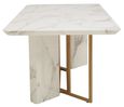 Vieste Dining Table - 8 Seater - 200cm - White Marble