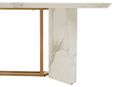 Vieste Dining Table - 8 Seater - 200cm - White Marble