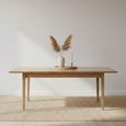 Wadsworth Oak 4-6 Seater Extending Dining Table - 140cm-180cm