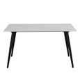 Wicklow Dining Table - 4 Seater - 140cm - White Ceramic
