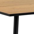 Wilma Dining Table - 2 Seater - Square - 80cm - Oak