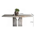 Zenith Dining Table - Marble with Pedestal Base - Variation Available