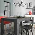 Zingaro Grey 6-8 Seater Extending Dining Table