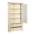 Lundy Display Cabinet - 2 Door - Ivory Painted
