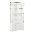 Lundy Display Cabinet - 2 Door - White Painted