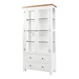 Lundy Display Cabinet - 2 Door - White Painted