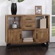 Pembroke Low Display Unit - Rustic Pine