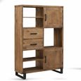 Pembroke Tall Display Unit - Rustic Pine