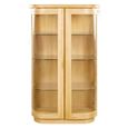 Sorento Display Cabinet - 2 Glass Door - Oak