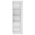 Clearance - Lyon Display Cabinet - LHD - Narrow - White Gloss - A539