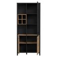 High Rock Display Cabinet - Oak