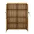 Cortina Display Cabinet - 2 Door - Oak