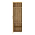 Cortina Display Cabinet - Tall - LHF - Glazed - Oak