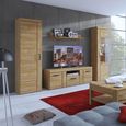 Cortina Display Cabinet - Tall - RHF - Glazed - Oak