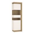 Lyon Display Cabinet - Narrow - LHD - Oak