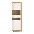 Lyon Display Cabinet - Narrow - LHD - Oak