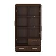 Imperial Display Cabinet - 2 Door - Glazed - Mahogany