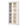 Roomers Display Cabinet - 2 Door - Glazed - White