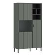 Arundel Display Cabinet - 2 Door - Green