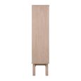 A-Line Display Cabinet - 2 Drawer - White Oak