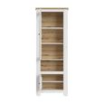 Celesto Display Cabinet - Narrow - White