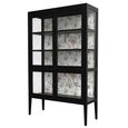 Elmhurst Display Cabinet - 4 Door - Black
