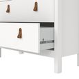 Barcelona Display Cabinet - 2 Door - White