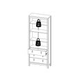 Barcelona Display Cabinet - 2 Door - White