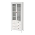 Barcelona Display Cabinet - 2 Door - White