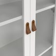 Barcelona Display Cabinet - 2 Door - White
