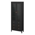 Barcelona Display Cabinet - 2 Door - Black