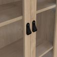 Barcelona Display Cabinet - 3 Drawer - Jackson Hickory Oak