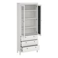 Madrid Display Cabinet - 2 Door - White