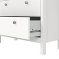 Madrid Display Cabinet - 2 Door - White