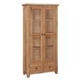 Appleby Display Cabinet - 2 Door - 2 Drawer - Glazed - Oak