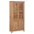 Appleby Display Cabinet - 4 Door - Glazed - Petite Oak