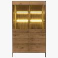 Helga Display Cabinet - 4 Door - Oiled Oak - Variation Available