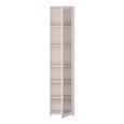 Alice Springs Display Cabinet - 1 Door - Tall - Glass - Sand