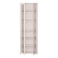 Alice Springs Display Cabinet - 2 Door - Tall - Glass - Sand