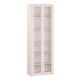 Alice Springs Display Cabinet - 2 Door - Tall - Glass - Sand