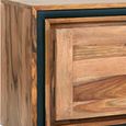 Jodhpur Display Unit - 1 Drawer - Tall - with Wine Rack - Solid Sheesham Wood