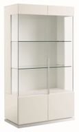 Canova Display Cabinet - 2 Door - White Gloss