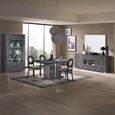 Augusta Grey Oak Effect 2 Door Display Cabinet