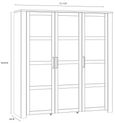Bohol Blue 3 Door Large Display Cabinet
