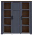 Bohol Blue 3 Door Large Display Cabinet