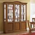 Nostalgia Display Cabinet - 3 Door - Walnut