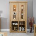 Bordeaux Display Unit - 4 Door - Oak
